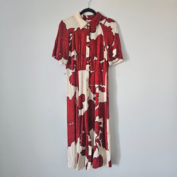 H&M floral shirtdress - Picture 2 of 4